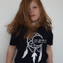 Dreamcatcher 'Chase Your Dreams' T Shirt, thumbnail 1 of 3