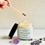 Amethyst Crystal Candle With Essential Oils, thumbnail 2 of 8