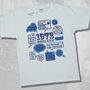 'Events Of 1972' 50th Birthday Gift T Shirt, thumbnail 2 of 11