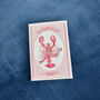 Lobster And Orange Mini Matches, thumbnail 2 of 7