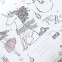 Personalised Unicorn Christmas Wrapping Paper, thumbnail 2 of 3