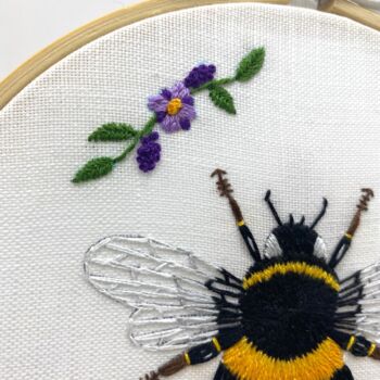 Bumble Bee Embroidery Kit, 4 of 10