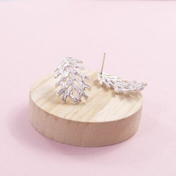 Silver Lilia Earrings, 4 of 5