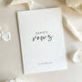 Luxury 'His Vows' Wedding Vows Card, Personalised, thumbnail 9 of 11