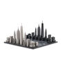 Stainless Steel Skyline Chess Set – New York Edition, thumbnail 2 of 6