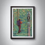 Natchez Trace National Scenic Trail USA Travel Poster, thumbnail 1 of 8