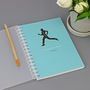 Personalised Fitness Lovers Journal Or Notebook, thumbnail 2 of 8