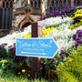 Personalised Directional Wedding Sign, thumbnail 3 of 6
