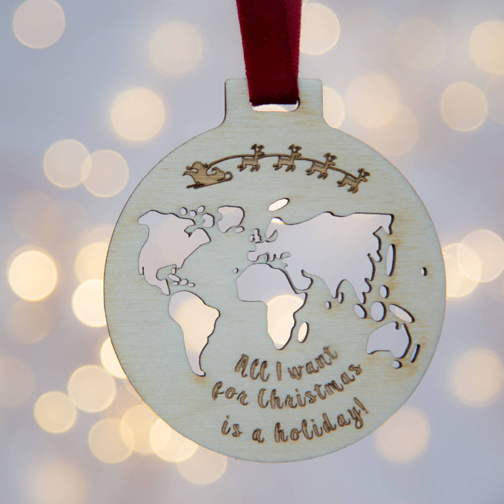 Funny Christmas Decoration By The Crafty Traveller  notonthehighstreet.com