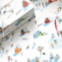 Snow Scene Wrapping Paper, thumbnail 1 of 5