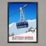 Aletsch Arena Ski Poster, thumbnail 1 of 6