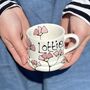 Personalised Children’s Pink Flower Mug, thumbnail 1 of 2