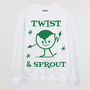 Twist And Sprout Men's Christmas Jumper, thumbnail 1 of 2