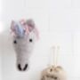 Giant Unicorn Head Knitting Kit, thumbnail 2 of 7