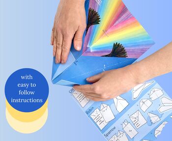 Personalised Paper Birds Kit, 5 of 9