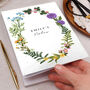 Personalised Notebook With Floral Wreath, thumbnail 2 of 4