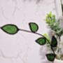 Raspberry Rose Floral Stained Glass Flowers By Post, thumbnail 4 of 7