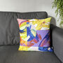 Hope Bright Abstract Cushion, thumbnail 6 of 6