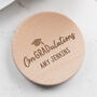 Personalised Engraved Coaster Graduation Gift For Student, thumbnail 1 of 8