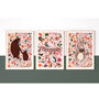 Woodland Animal Name Print Set, thumbnail 2 of 12