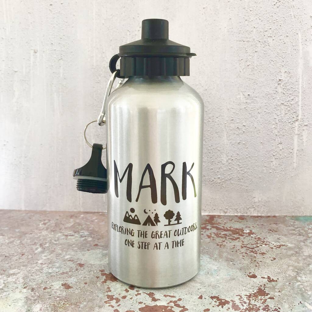 Great Outdoors Water Bottle By Livi & Belle | notonthehighstreet.com