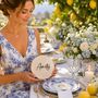 Personalised Tambourine Name Sticker For Weddings, thumbnail 3 of 12