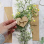 Personalised Wooden Heart Name Setting, thumbnail 3 of 11