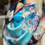 Limited Edition Kakuru Lanterns Japanese Crane Birds Blossoms And Lanterns 100% Silk Scarf, thumbnail 9 of 11