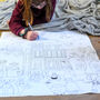 Giant Halloween Colouring Poster, thumbnail 8 of 12