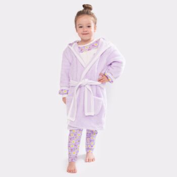 Dressing Gown And Jersey Pyjamas Luxury Gift Set, 11 of 12