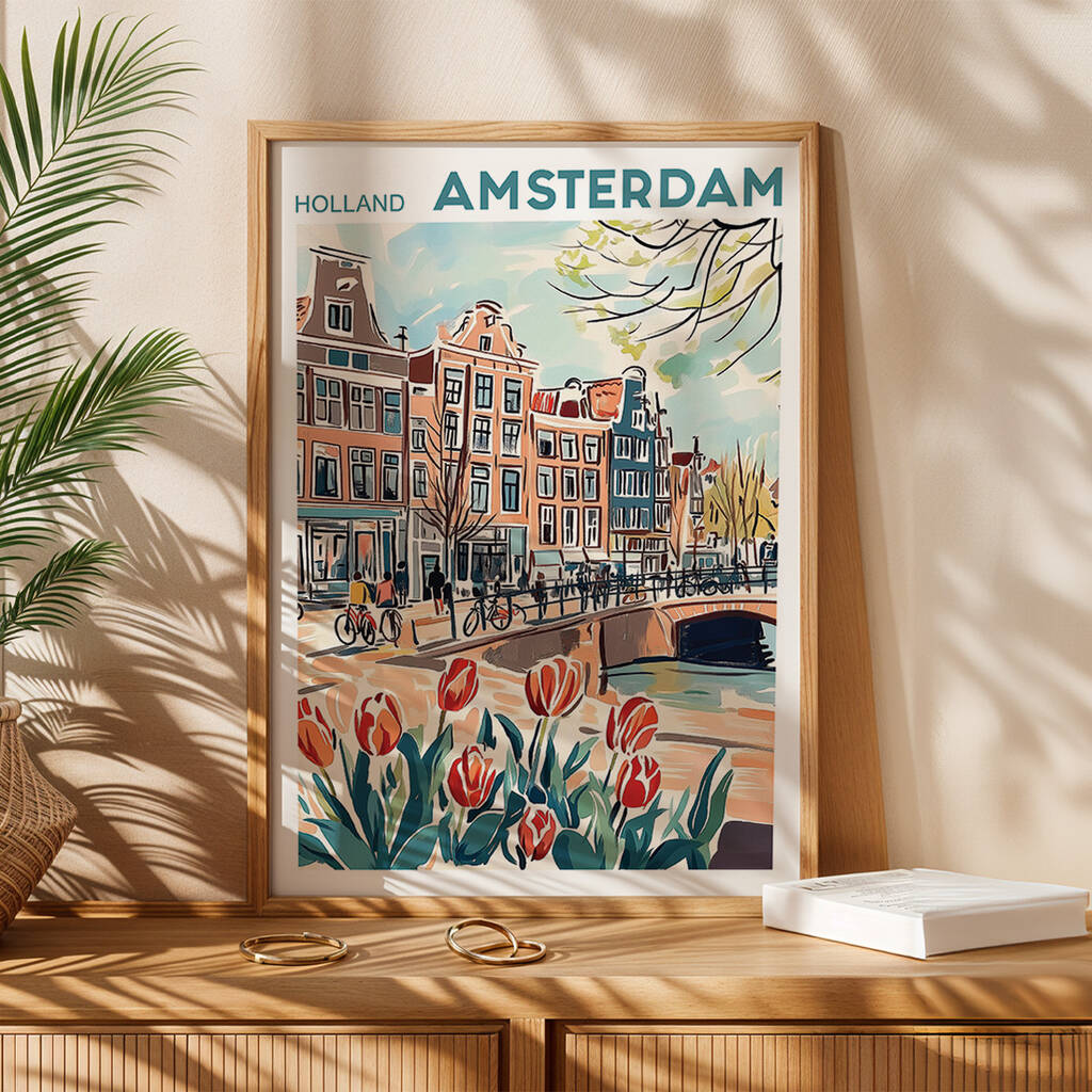 Amsterdam, Netherlands Poster, 1 of 12