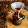 Handmade Solid Copper Pour Over Coffee Dripper, thumbnail 3 of 7
