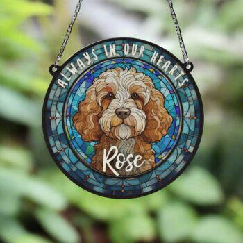 Cockapoo Memorial Suncatcher, 6 of 6