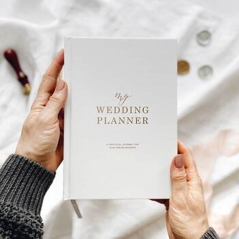 Gold Foil Wedding Planner | Engagement Gift, 6 of 12