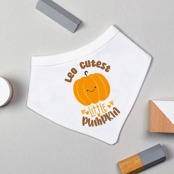 Personalised Pumpkin Halloween Bodysuit, 3 of 5