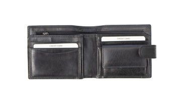 Personalised Men's Leather Wallet Notecase Rfid Safe, 4 of 7