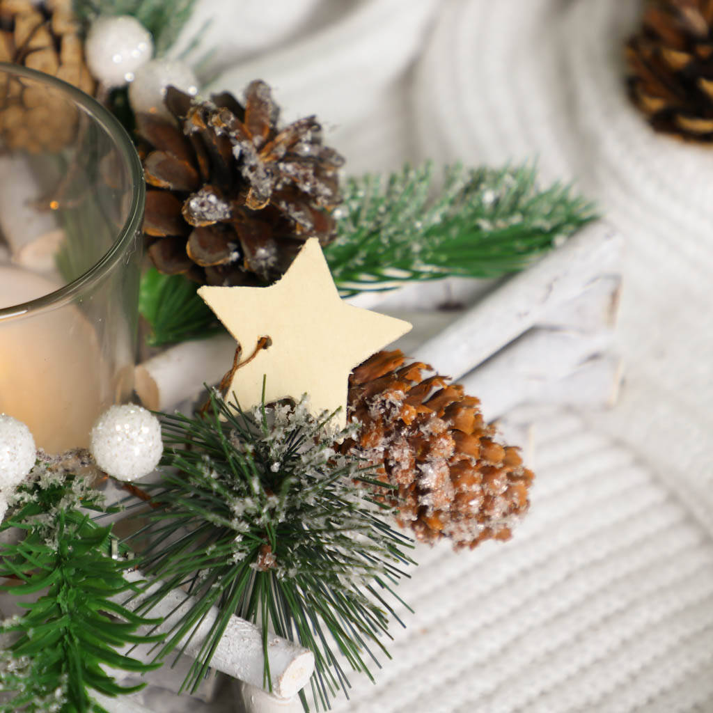 Nordic Star Christmas Tea Light Candle Holder By Dibor ...