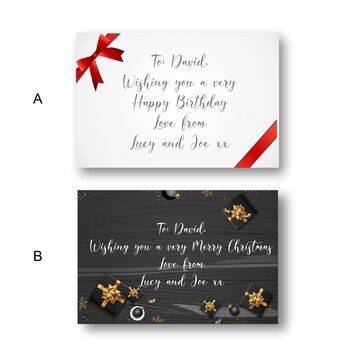 Personalised Dog's Name Reusable Wooden Advent Calender, 5 of 7