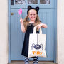 Personalised Spider Children's Halloween Bag, thumbnail 2 of 4