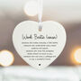 Personalised Porcelain Heart Gift For Work Best Friend, thumbnail 2 of 2