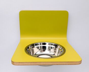 Single / Double Bowl Wall Mounted Dog Feeder, 2 of 9