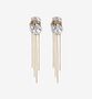 Nami Mixed Metals Chain Tassel Earrings, thumbnail 1 of 4