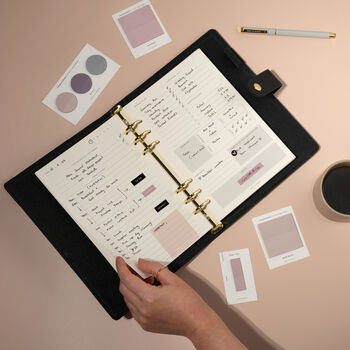 Minimal Printed Daily Planner Inserts A5, 2 of 5