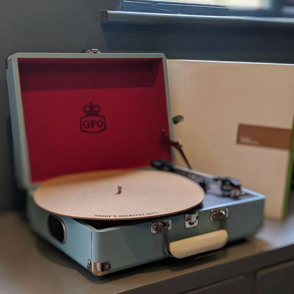 Personalised Vinyl Record Slipmat By MixPixie