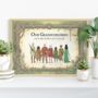 Personalised Fantasy Forest Family Portrait Print Gift, thumbnail 1 of 12