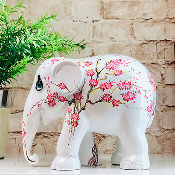 Limited Edition One Hundred Flowers Love Elephant, 4 of 12