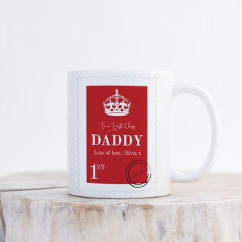 First Class Personalised Father's Day Mug, 2 of 4