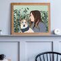 Custom Vibrant Personalised Pet Portrait Dog Cat, thumbnail 11 of 12
