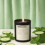 Cucumber Scented Candle | Gift For Sister | Fresh Scent | Housewarming Gift, thumbnail 1 of 2
