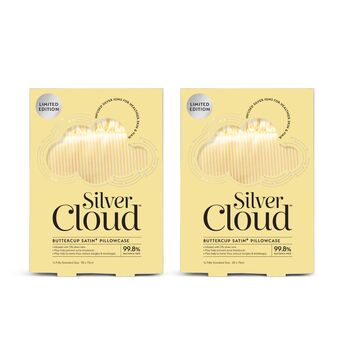Silver Cloud Pillowcase Twinpack Buttercup Collection, 2 of 4